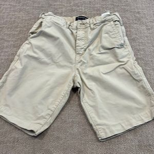 American Eagle khaki chino shorts 28 x 9.5 AE